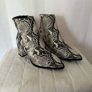 Madden girl snake booties